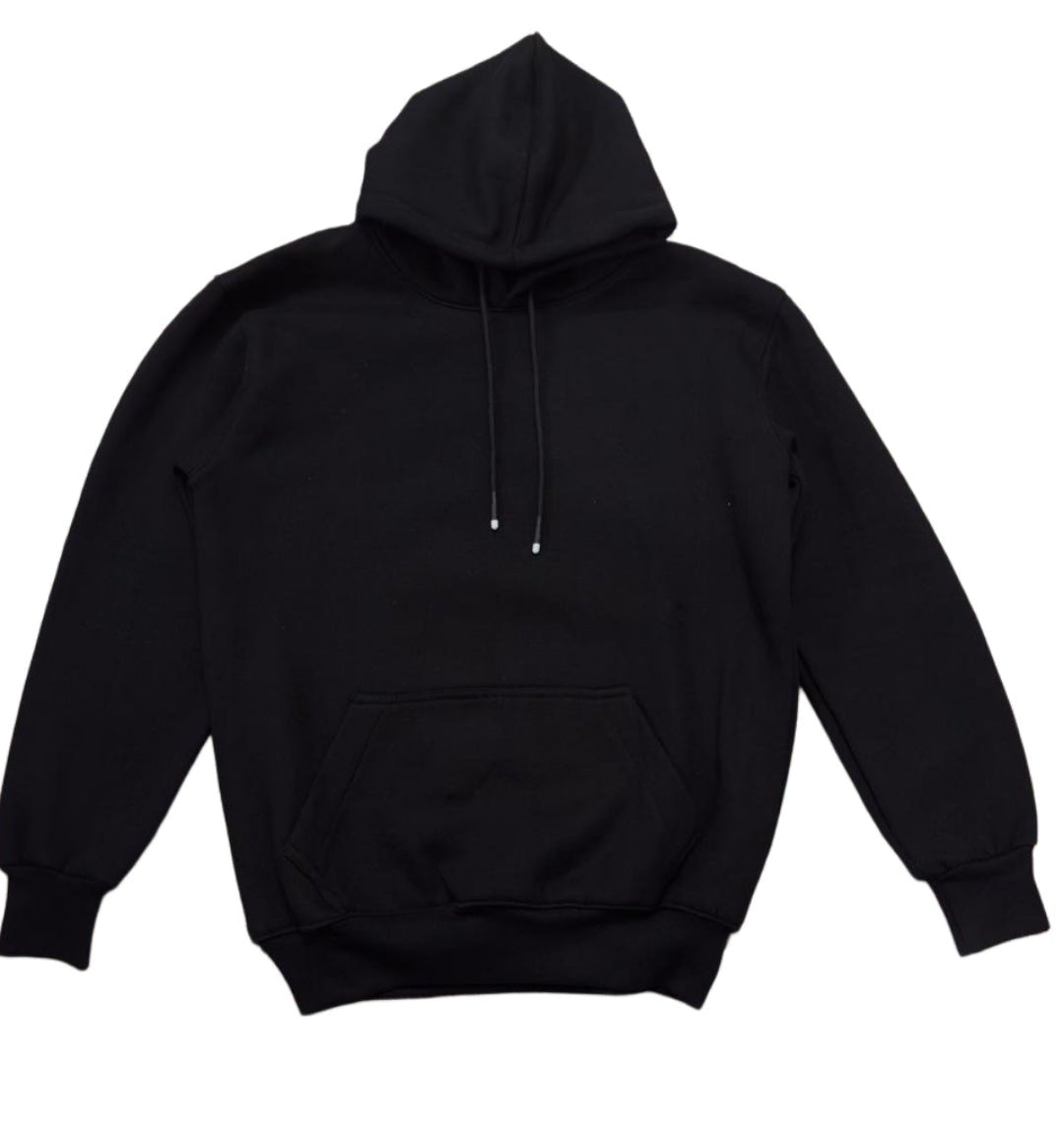 Plain Black Hoodie – MFAFA Premium Essential - MFAFA