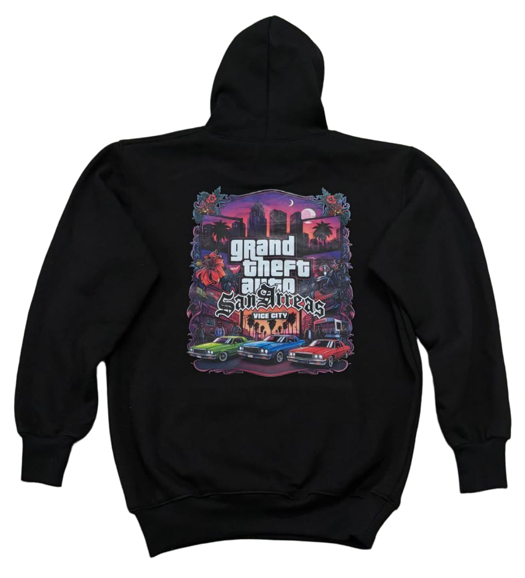GTA X MFAFA – Premium Retro Gaming Streetwear Hoodie - MFAFA
