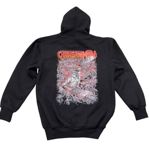 Chainsaw Man X MFAFA – Premium Dark Anime Streetwear Hoodie - MFAFA